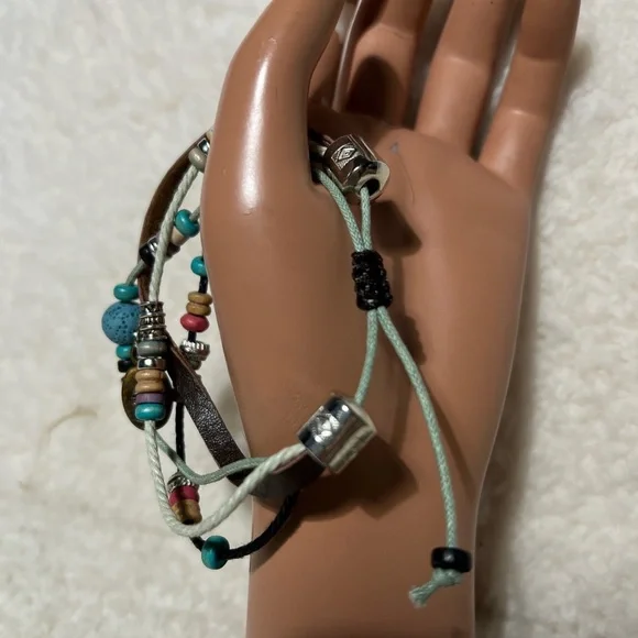 Bracelet 8 mm Natural lava rock - Picture 5 of 8